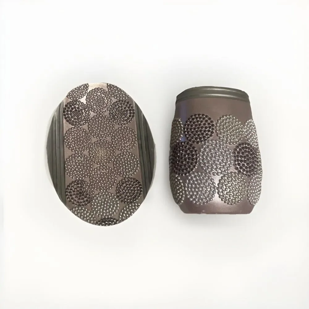 Purple, Silver, Brown And Gold, Bathroom Soap, And Toothbrush Set